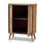 Baxton Studio Alina 44.29" High 2-Shelf Storage Cabinet, Medium Oak (162-10554-HiT)~#|#~sp190527195_sc7