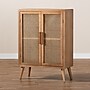 Baxton Studio Alina 44.29" High 2-Shelf Storage Cabinet, Medium Oak (162-10554-HiT)~#|#~sp190527323_sc7