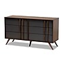 Baxton Studio Naoki 25.6" High 6-Drawer Dresser, Grey and Walnut (168-10930-HiT)~#|#~sp190527325_sc7