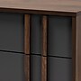 Baxton Studio Naoki 25.6" High 6-Drawer Dresser, Grey and Walnut (168-10930-HiT)~#|#~sp190527329_sc7