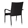 Flash Furniture Maxim Indoor/Outdoor Dining Chairs, Black, 2 Pack (2TW3WBE073BK)~#|#~sp190527719_sc7