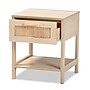 Baxton Studio Sebille 18.9" High 1-Shelf Nightstand, Light Brown (207-12463-HiT)~#|#~sp190527950_sc7