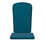 Flash Furniture Charlestown All Weather High Back Adirondack Chair Cushions, Teal, 2/Pack (JJCSN14501TL2)~#|#~sp190528453_sc7