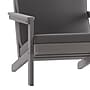 Flash Furniture Charlestown Adirondack Style Patio Chair with Cushions, Gray/Gray (JJC14021GY)~#|#~sp190528975_sc7