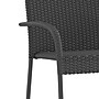 Flash Furniture Maxim Indoor/Outdoor Dining Chairs, Gray, 2 Pack (2TW3WBE073GY)~#|#~sp190529064_sc7