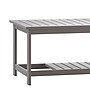 Flash Furniture Charlestown All-Weather Poly Resin Adirondack Slatted Coffee Table, Gray (JJT14022GY)~#|#~sp190529660_sc7