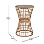Flash Furniture Devon Indoor/Outdoor Rattan Rope Table with Acacia Wood Top (TWVN01516NAT)~#|#~sp190529669_sc7