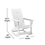 Flash Furniture Finn 2-Slat Adirondack Chairs with Side Table, White, 3/Set (JJC147092T141WH)~#|#~sp190529871_sc7