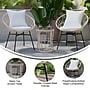 Flash Furniture Devon Indoor/Outdoor Papasan Patio Bistro Set, Light Gray Cushions, 3 Piece Set (TWVN01718TAN)~#|#~sp190531785_sc7