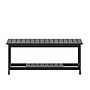 Flash Furniture Charlestown All-Weather Poly Resin Adirondack Slatted Coffee Table, Black (JJT14022BK)~#|#~sp190531921_sc7