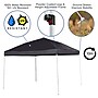 Flash Furniture Harris Outdoor Slanted Leg Canopy Tent, 10' x 10' (JJGZ1010BK)~#|#~sp190532309_sc7