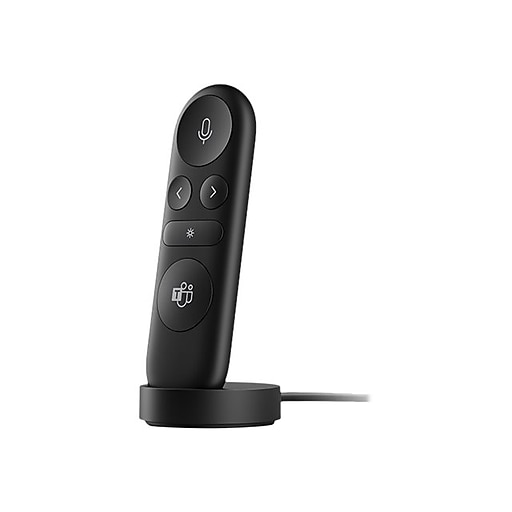 Microsoft Presenter+ Wireless Presentation Remote Control, Matte Black