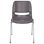 Flash Furniture HERCULES Series Plastic Shell Kid's Stacking Chair, Gray/Chrome, 5/Pack (5RUT18GYCHR)~#|#~sp190615070_sc7