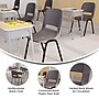 Flash Furniture HERCULES Series Plastic Shell Kid's Stacking Chair, Gray/Black, 5/Pack (5RUT16PDRGY)~#|#~sp190615301_sc7