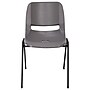 Flash Furniture HERCULES Series Plastic Shell Kid's Stacking Chair, Gray/Black, 5/Pack (5RUT16PDRGY)~#|#~sp190615306_sc7