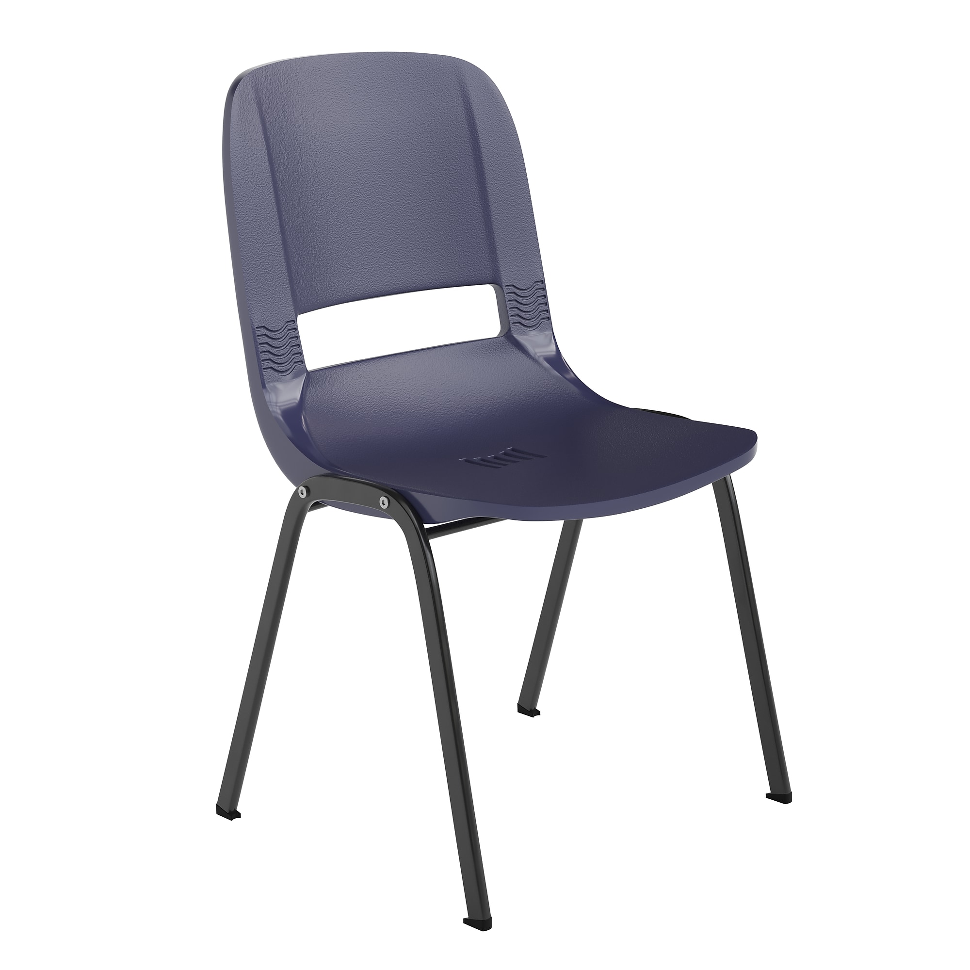 Flash Furniture HERCULES Series Plastic Shell Kid’s Stacking Chair, Navy/Black (RUT16PDTRUENAVY) Sansujyuku sansujyuku.com