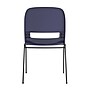 Flash Furniture HERCULES Series Plastic Shell Kid's Stacking Chair, Navy/Black (RUT16PDTRUENAVY)~#|#~sp190615420_sc7
