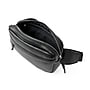 Nicci Faux Leather Waist Bag, Black (NH04-BLK )~#|#~sp190700837_sc7