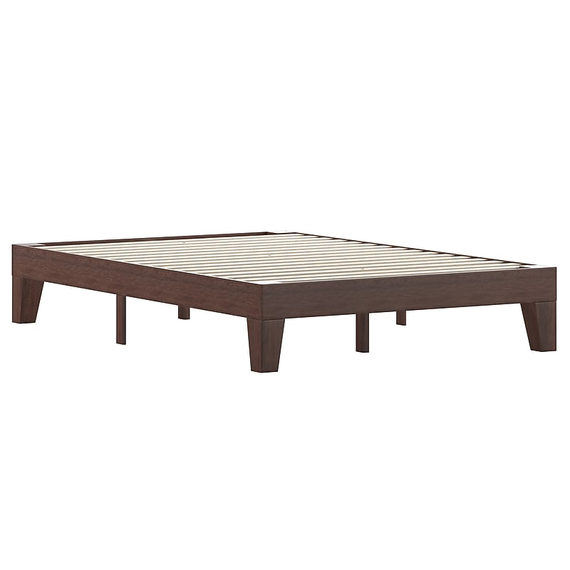 Flash Furniture Evelyn Wood Platform Bed, Full (YKC1090FWAL) image 1
