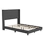 Flash Furniture Hollis Charcoal Upholstered Platform Bed with Headboard, Full (YK1078CHARF)~#|#~sp190705041_sc7