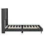 Flash Furniture Hollis Charcoal Upholstered Platform Bed with Headboard, Queen (YK1078CHARQ)~#|#~sp190705077_sc7
