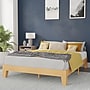 Flash Furniture Evelyn Wood Platform Bed, Queen (YKC1090QNAT)~#|#~sp190705347_sc7