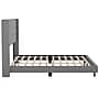 Flash Furniture Hollis Gray Upholstered Platform Bed with Headboard, King (YK1078GYK)~#|#~sp190705447_sc7