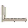 Flash Furniture Quinn Beige Upholstered Platform Bed with Headboard, King (YK1077BEIGEK)~#|#~sp190705473_sc7