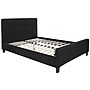 Flash Furniture Tribeca Black Tufted Platform Bed with 10" Pocket Spring Mattress, Full (HGBM1022)~#|#~sp190705853_sc7