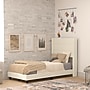 Flash Furniture Hollis Beige Upholstered Platform Bed with Headboard, Twin (YK1078BEIGET)~#|#~sp190706034_sc7