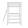 Flash Furniture Riley Loft Bed Frame with Desk, Twin (MHLBD5WHT)~#|#~sp190707270_sc7