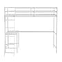 Flash Furniture Riley Loft Bed Frame with Desk, Twin (MHLBD5WHT)~#|#~sp190707272_sc7