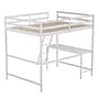 Flash Furniture Riley Loft Bed Frame with Desk, Full (MHLBD5WHF)~#|#~sp190707400_sc7