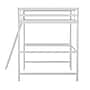 Flash Furniture Riley Loft Bed Frame with Desk, Full (MHLBD5WHF)~#|#~sp190707402_sc7