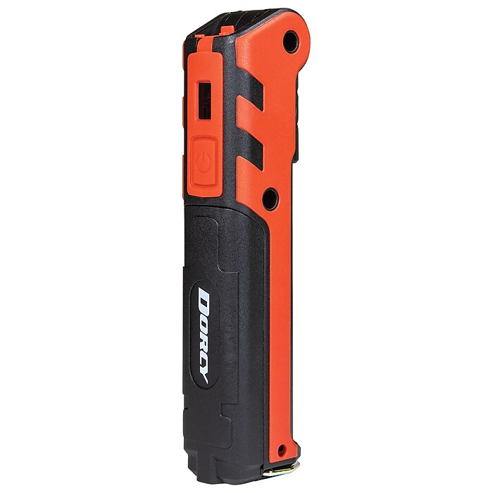 Dorcy Flex COB LED Foldable Work Light, Red/Black (41-4343) | Staples