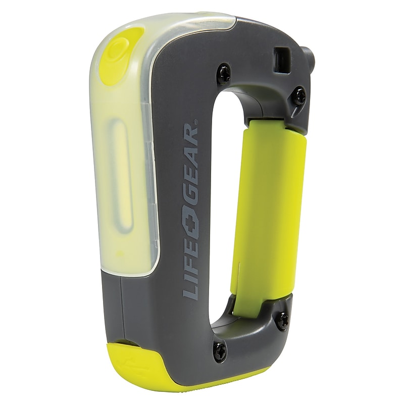 Life+Gear 250-Lumen USB-Rechargeable Clip-Light Flashlight, Black (41-3932) image 1