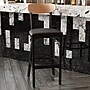 Flash Furniture Wright Transitional Steel Boomerang Back Barstool, Black/Natural Birch (XUDG6V6BVNAT)~#|#~sp191789816_sc7