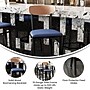 Flash Furniture Wright Transitional Steel Boomerang Back Barstool, Black/Natural Birch/Blue (XUDG6V6BLVNAT)~#|#~sp191790477_sc7
