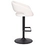 Flash Furniture Erik Contemporary Vinyl Barstool with Rounded Mid-Back, White with Black Base (CH122070WHBK)~#|#~sp191790571_sc7