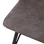 Flash Furniture Caleb Modern Metal and Faux Leather Armless Counter Height Stool, Gray, 2 Pieces (CH21206924GY)~#|#~sp191791001_sc7