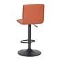 Flash Furniture Vincent Modern Vinyl Swivel Barstool, Cognac (CH920231BRBK)~#|#~sp191791211_sc7