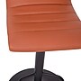 Flash Furniture Vincent Modern Vinyl Swivel Barstool, Cognac (CH920231BRBK)~#|#~sp191791212_sc7