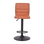 Flash Furniture Vincent Modern Vinyl Swivel Barstool, Cognac (CH920231BRBK)~#|#~sp191791214_sc7