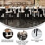 Flash Furniture Wright Transitional Metal Boomerang Back Commercial Barstools, Black/Birch, 2-Pieces/Pack (2XUDG6V6BNAT)~#|#~sp191793744_sc7