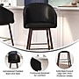 Flash Furniture Margo Modern Faux Leather and Beechwood Barstool, Black (AY192830BK)~#|#~sp191793902_sc7