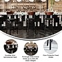 Flash Furniture Wright Transitional Metal Boomerang Back Commercial Barstools, Black/Walnut, 2-Pieces/Pack (2XUDG6V6BVWAL)~#|#~sp191793920_sc7