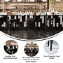 Flash Furniture Wright Transitional Metal Boomerang Back Commercial Barstools, Black/Birch, 2-Pieces/Pack (2XUDG6V6BVNAT)~#|#~sp191794237_sc7