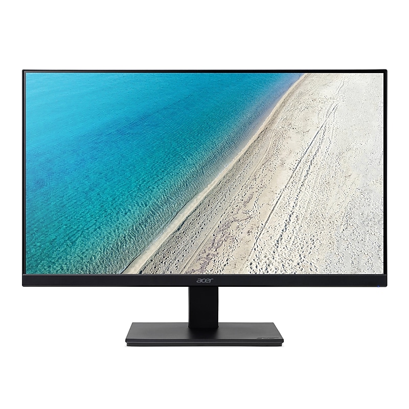 Acer V247Y A 23.8" Widescreen LCD Monitor Black image 1