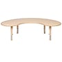 Flash Furniture Wren 65" Half-Moon Activity Table, Height Adjustable, Natural (YUYCX04MOONTBNT)~#|#~sp192322868_sc7