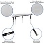 Flash Furniture Wren Half Circle Wave Activity Table, Height Adjustable, 60'', Gray (XUA60HCIRCGYTA)~#|#~sp192324048_sc7